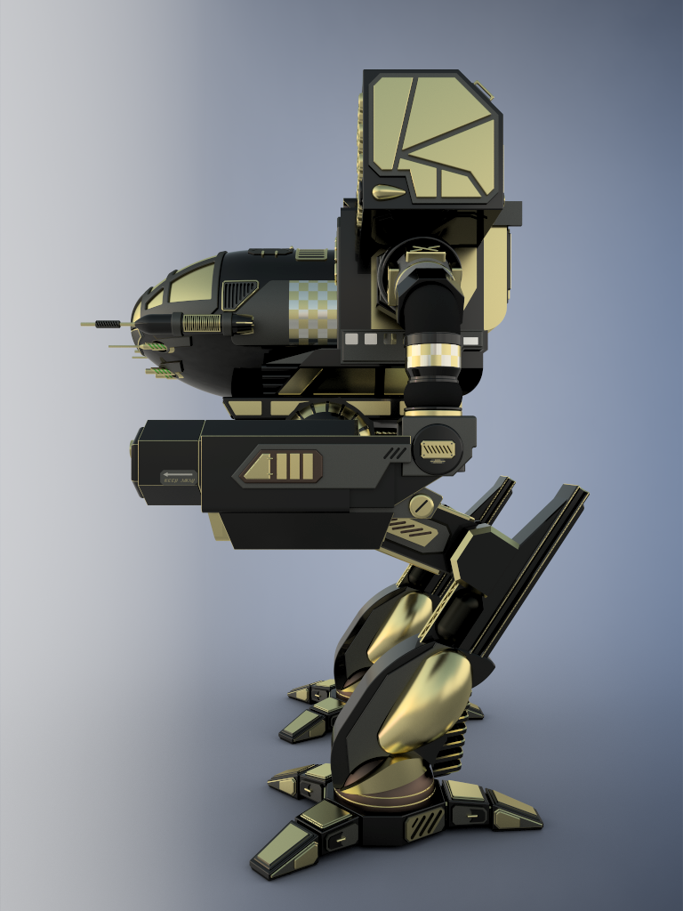 MadCat机甲战士机器人造型